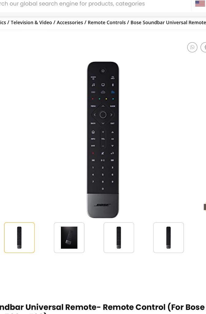 Bose universal remote | in Lytchett 